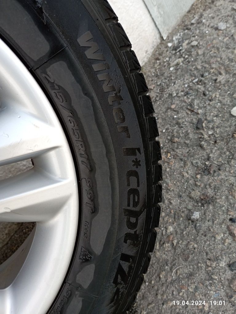 Шини зимові 215/65 R17 HANKOOK