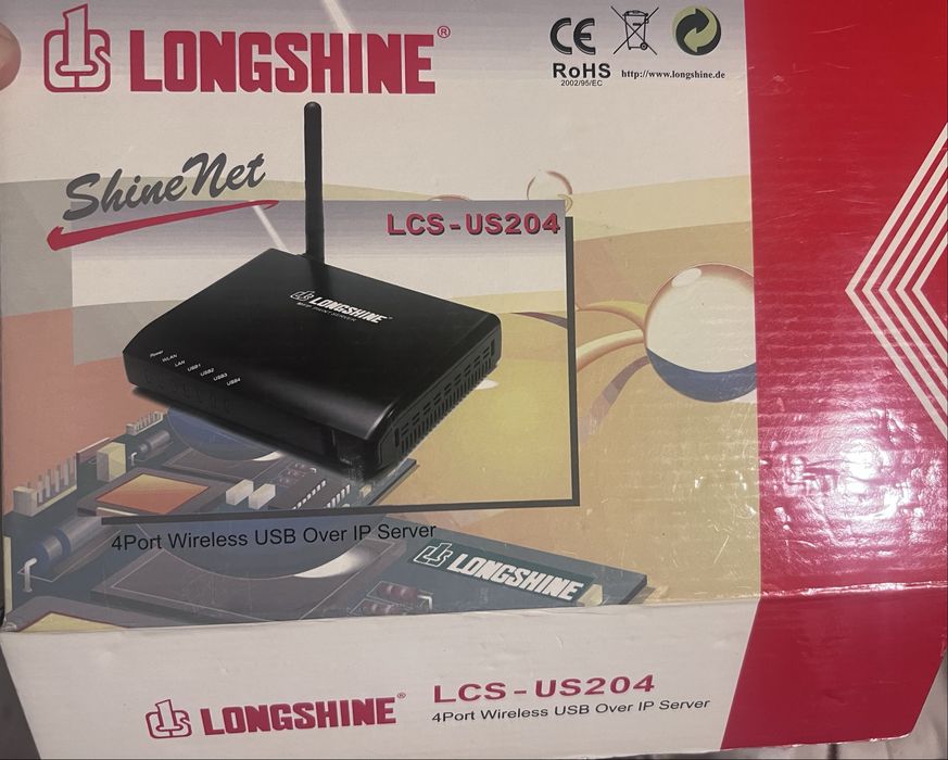 Servidor IP por USB - impressora, ipod, disco, NAS LAN WLAN