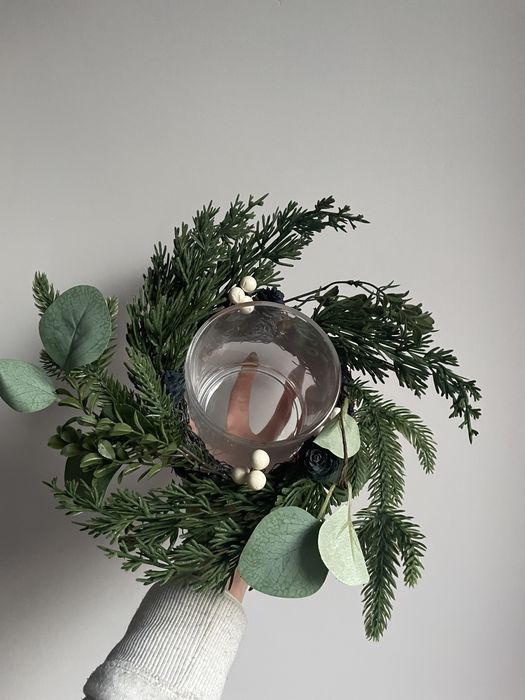 Świecznik nowy home&you wigilijny na boże narodzenie ozdoba