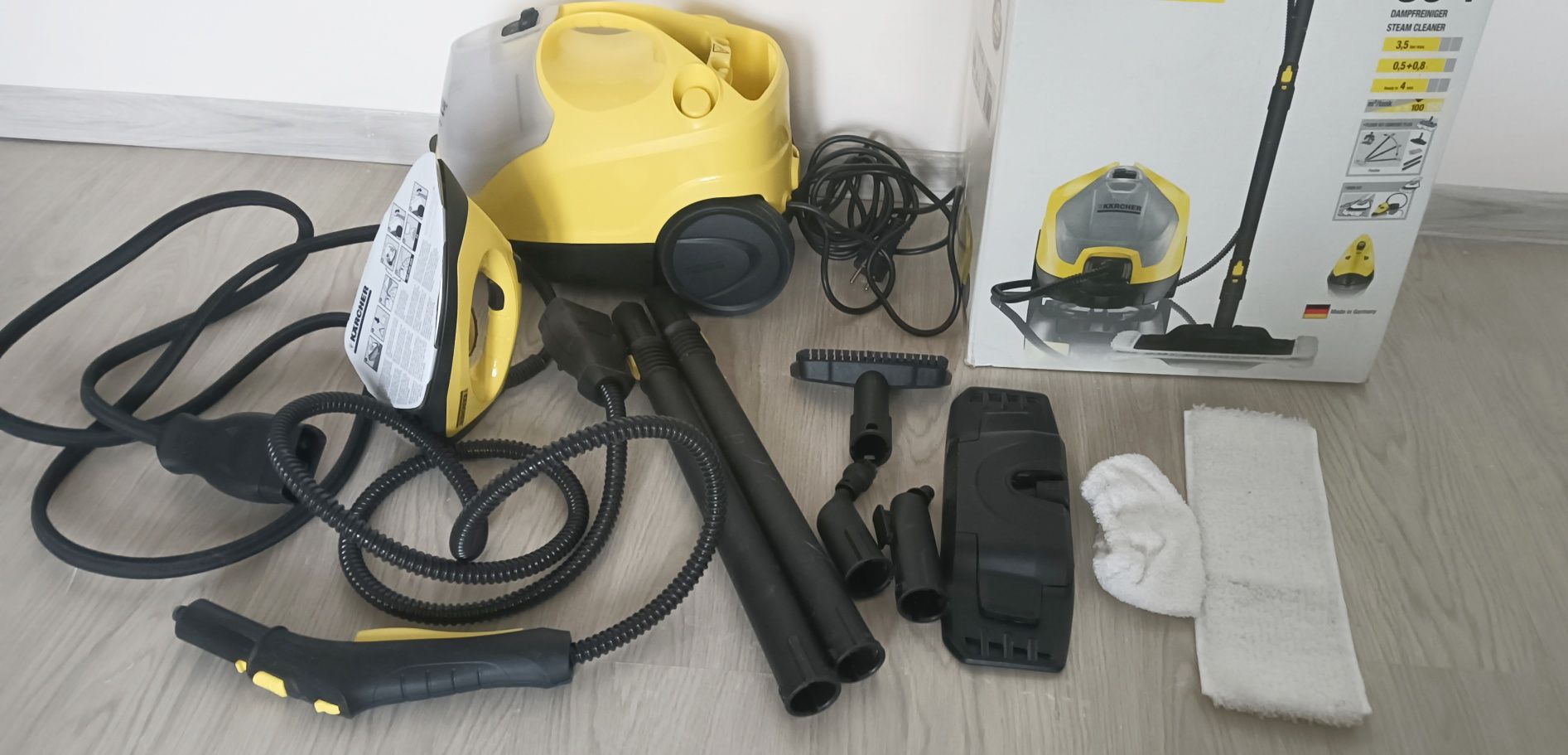 Karcher parownica SC 4 z żelazkiem