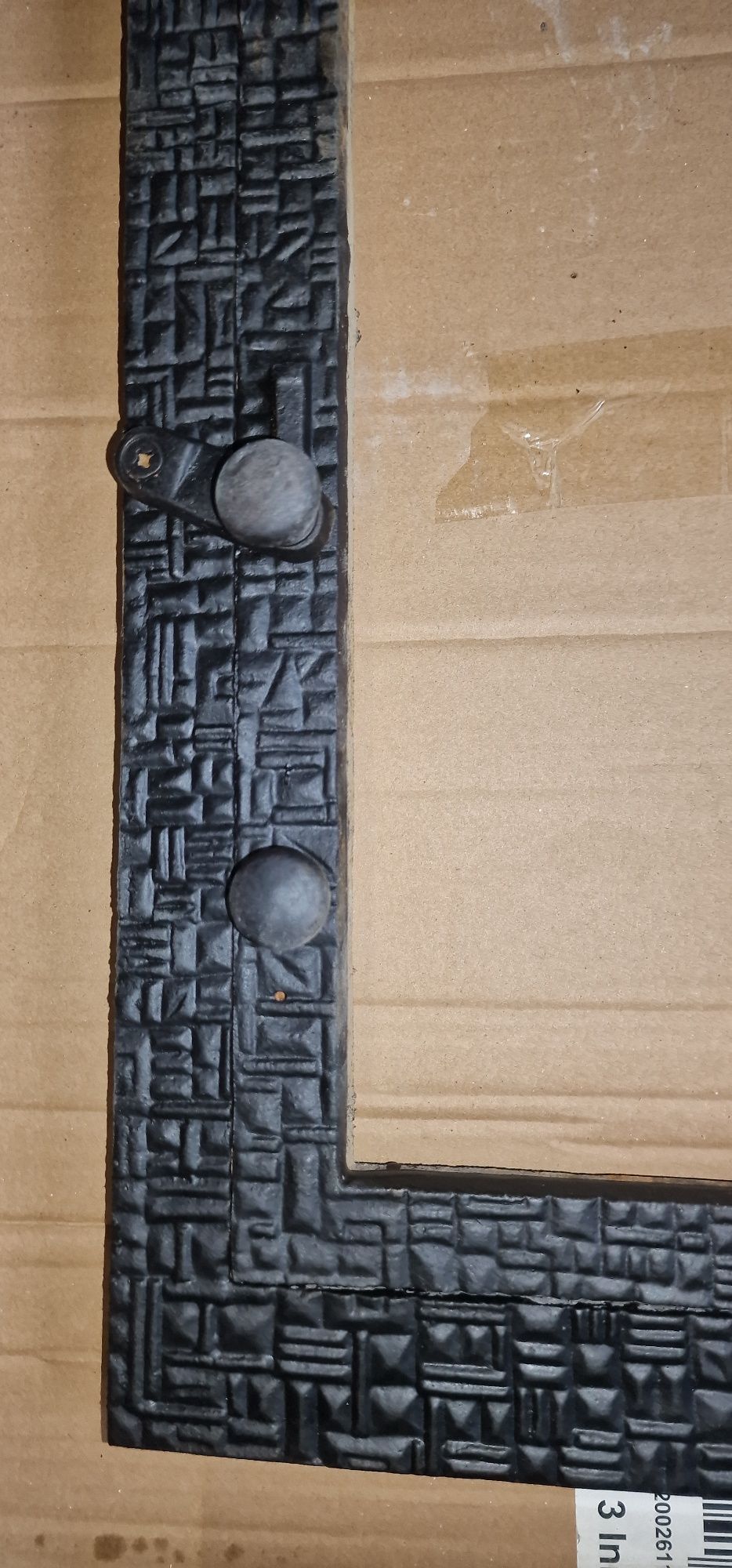 Żeliwne drzwiczki do kominka pieca 68,5x50
