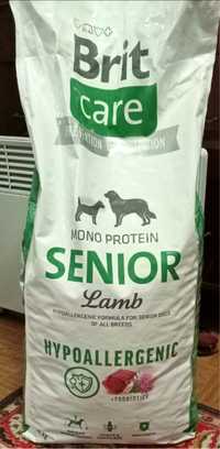 BRIT CARE Mono Protein Senior Lamb HypoAllergenic 12 kr