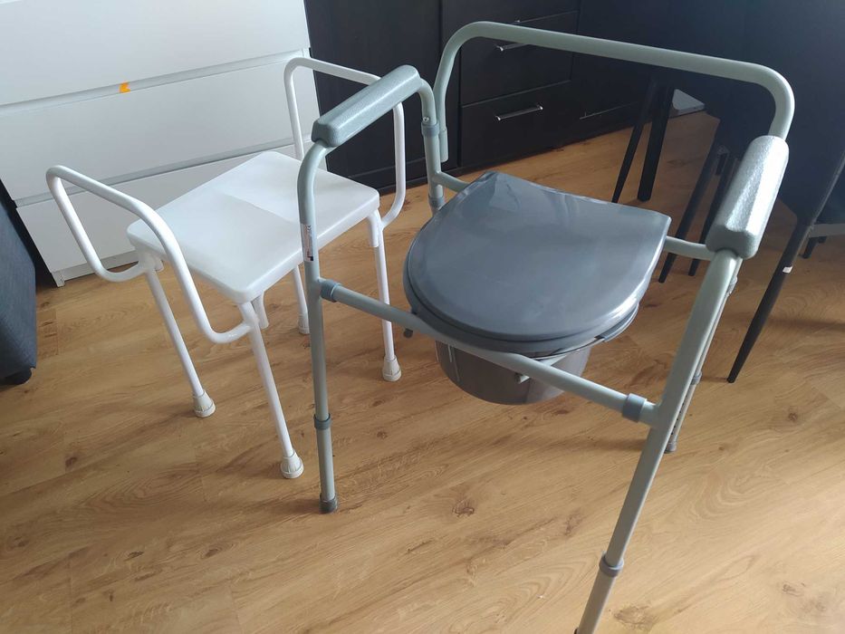 Krzesło/ przenośna toaleta dla seniora
