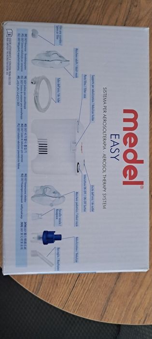 Inhalator nebulizator Medel Easy pneumatyczno-tłokowy