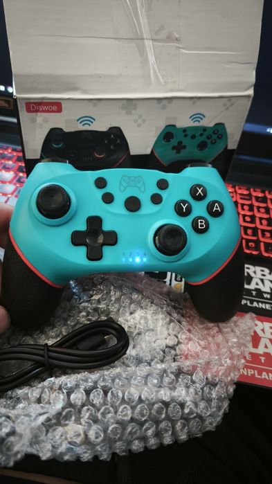 Бездротовий геймпад для ПК та Nintendo switch
