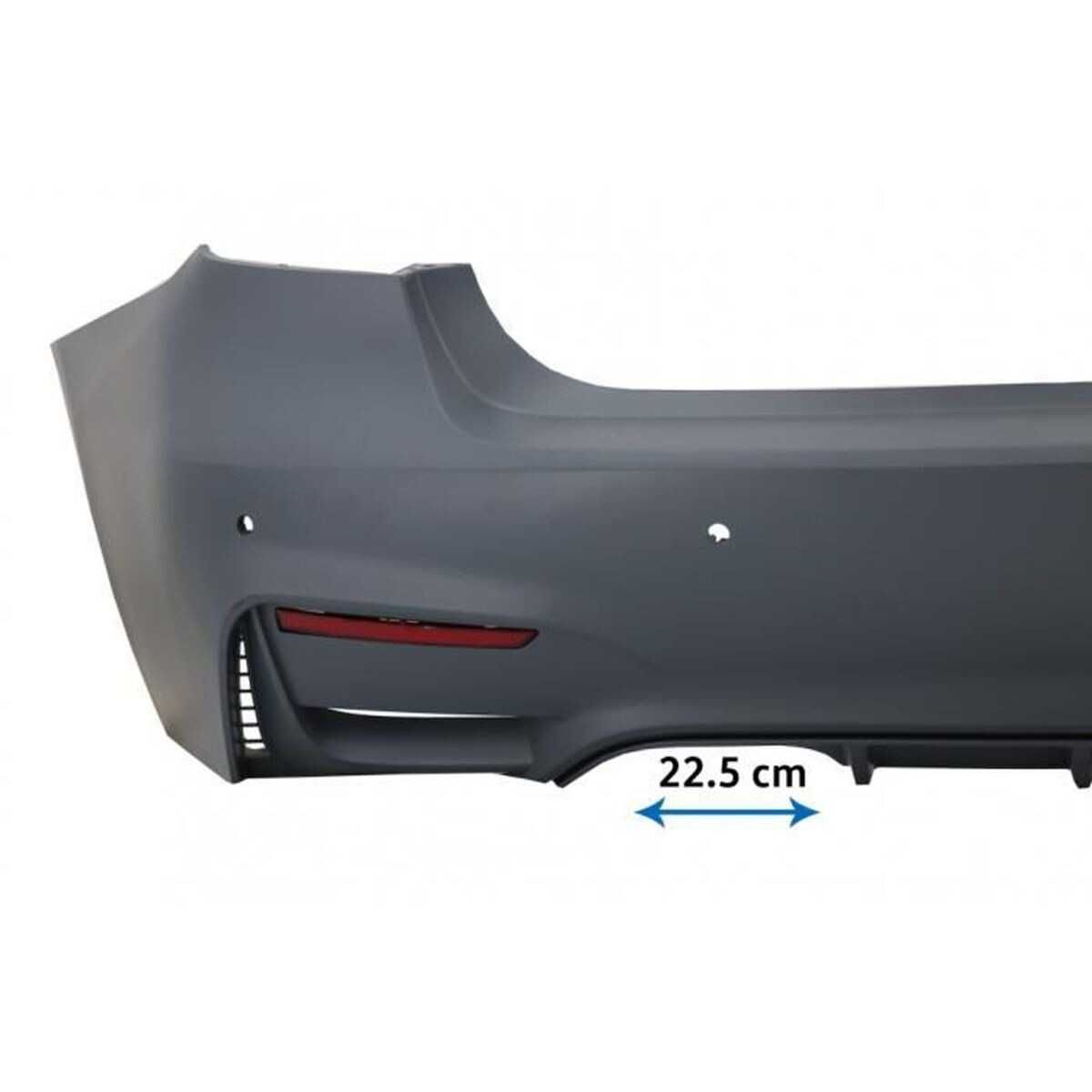 Para-choque traseiro M3 EVO para BMW Série 3 F30 Sedan 2011 a 2019