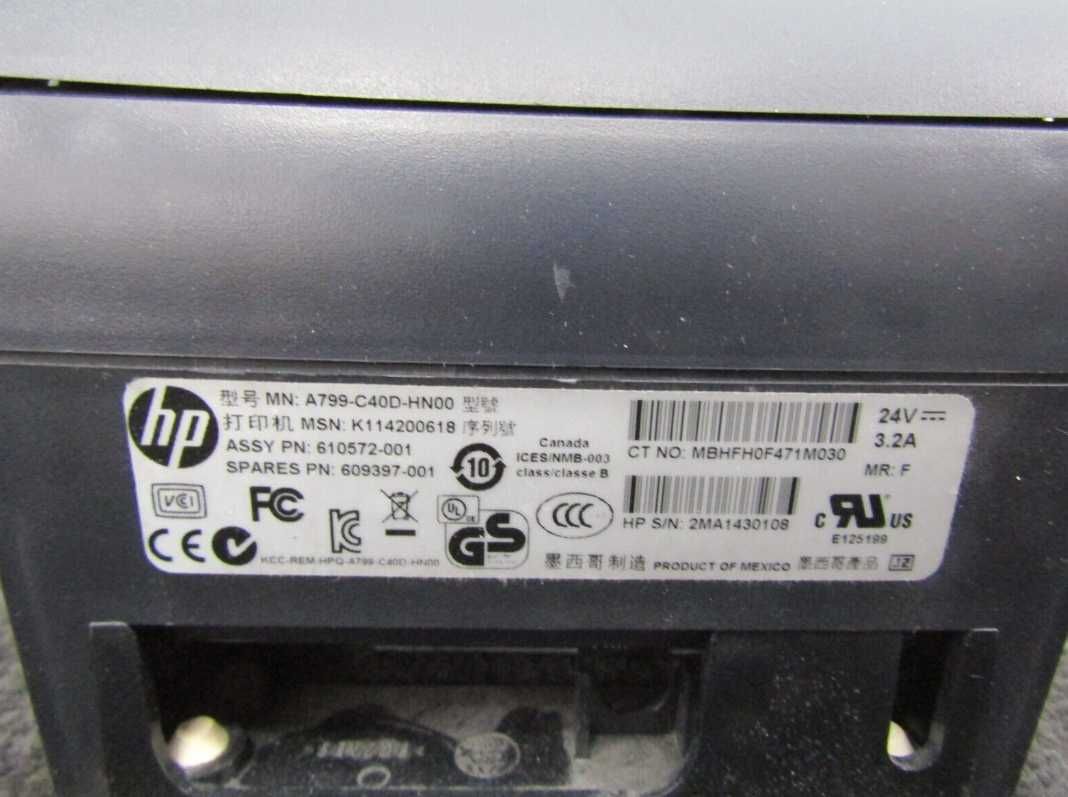Принтер чеків POS HP A799-C40D-HN00 (286267)