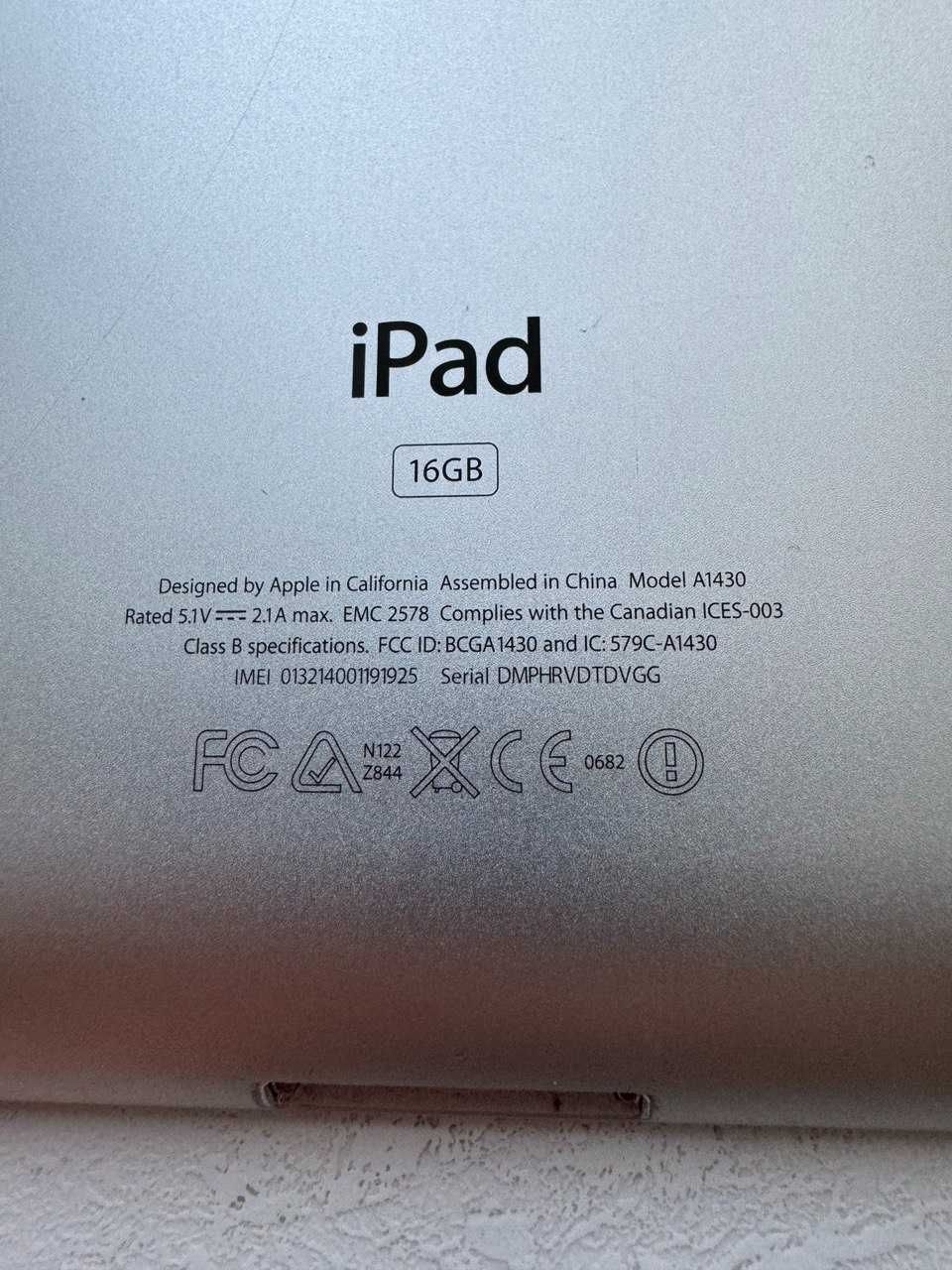 Планшет Apple iPad 3 A1430 16 gb