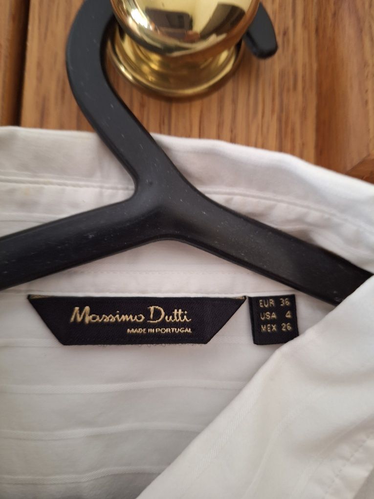 Camisa Branca de Mulher T: 36 Massimo Dutti