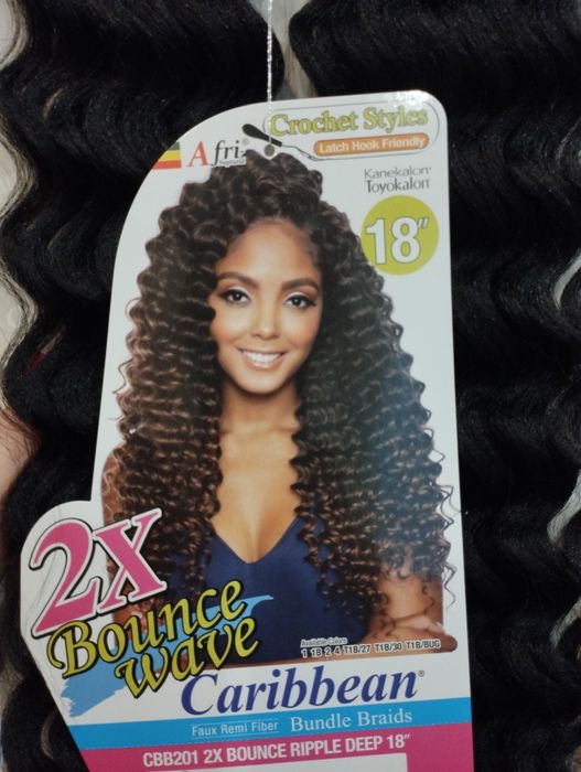 Канекалон Caribbean 2X Bounce Wave 18" (45 см)