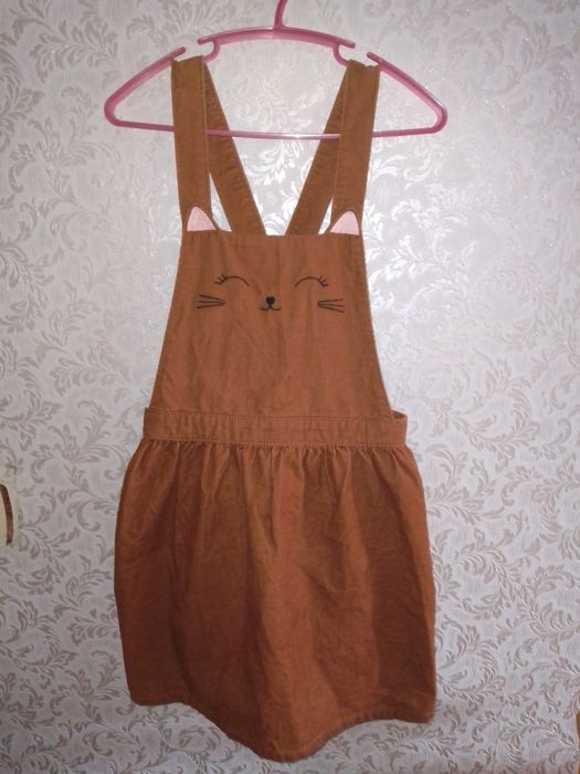 Сарафан вельветовый на девочку