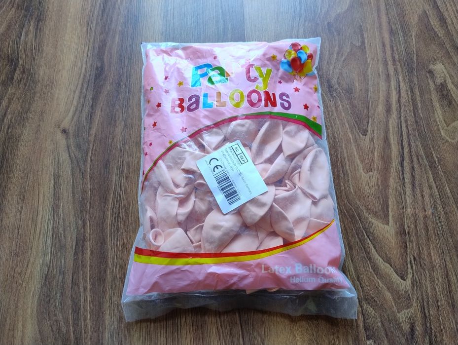 Balony w kolorze pomarańczowym 100 sztuk