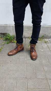 туфли ботинки Jack & Jones brown stone 41-42