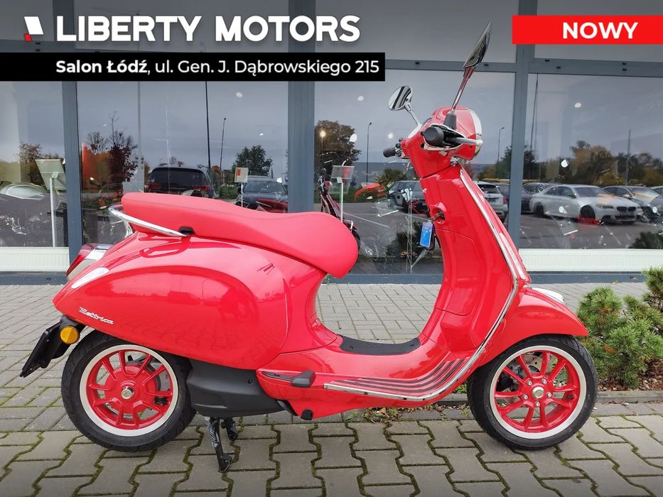 Vespa Primavera Vespa Elettrica RED E5 - 70 km/h / 2023 / NOWA - Okazja