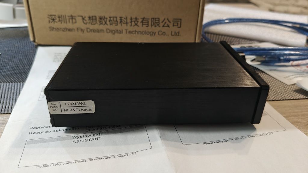 Karta dźwiękowa że wzmacniaczem Fx-Audio Dac X6