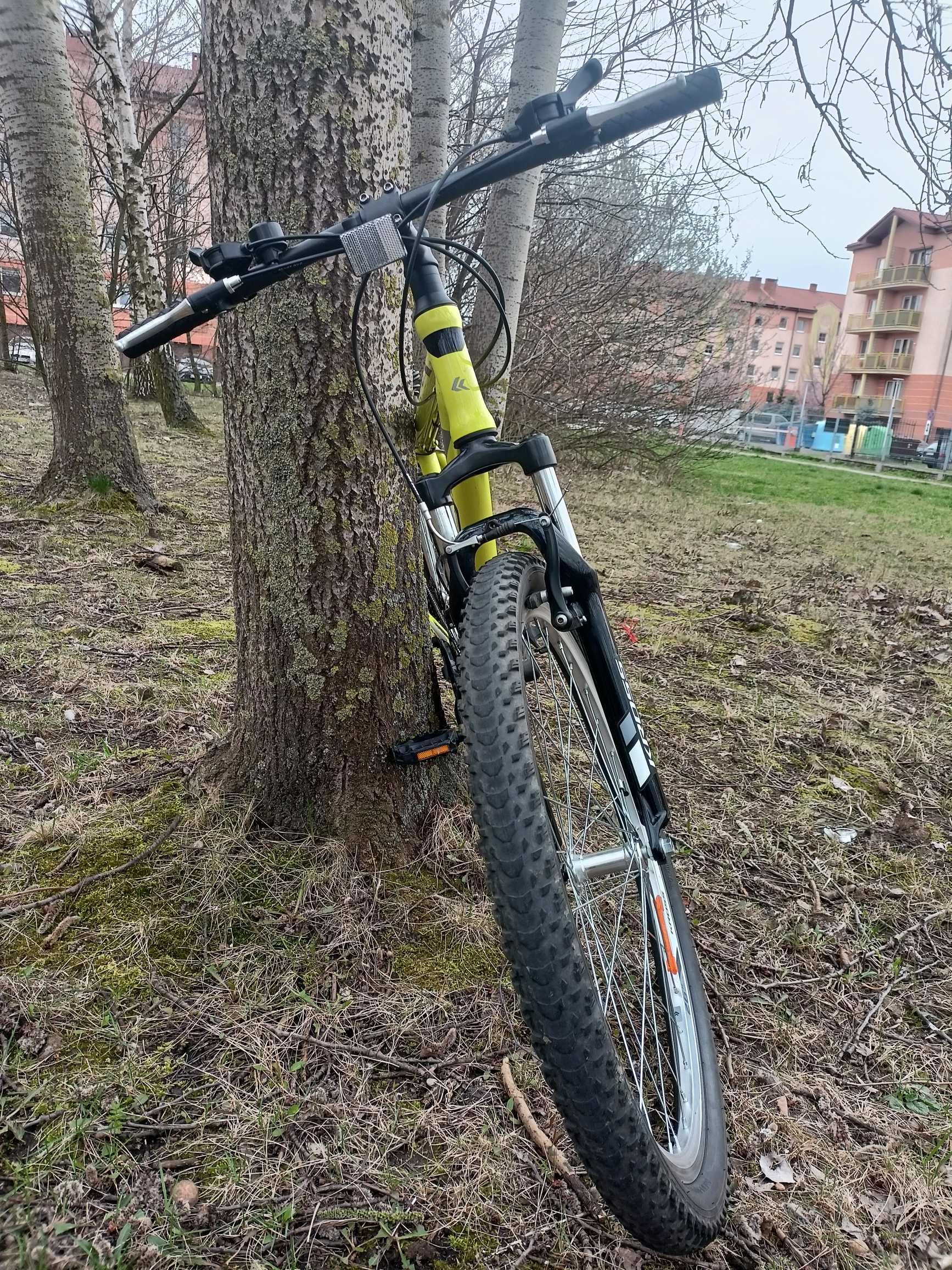 Rower młodzieżowy chłopięcy MTB Kross Hexagon ZZ rama M 19", koła 26"