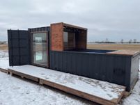 Sauna balia jacuzzi kontenerowe mobilne