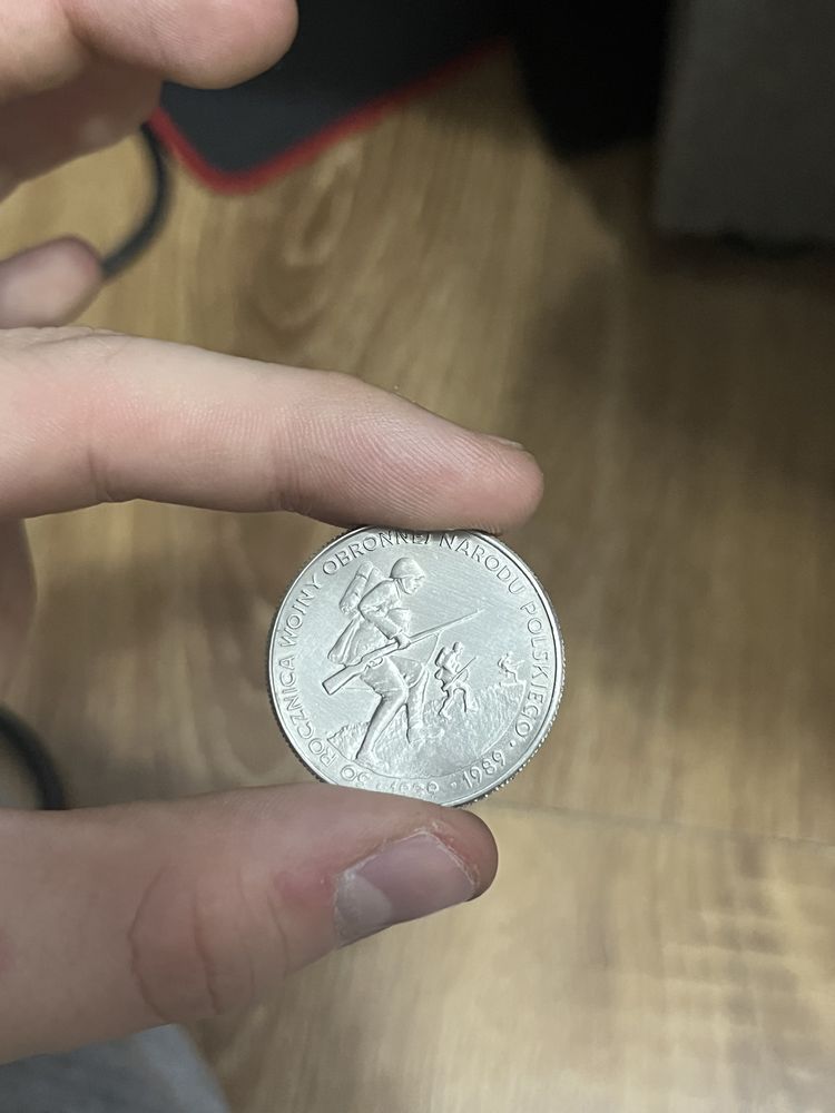 Moneta Polska Rzeczpospolita Ludowa 1989