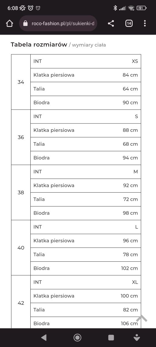 Sukienka wieczorowa Roco Fashion Romee rozmiar 40