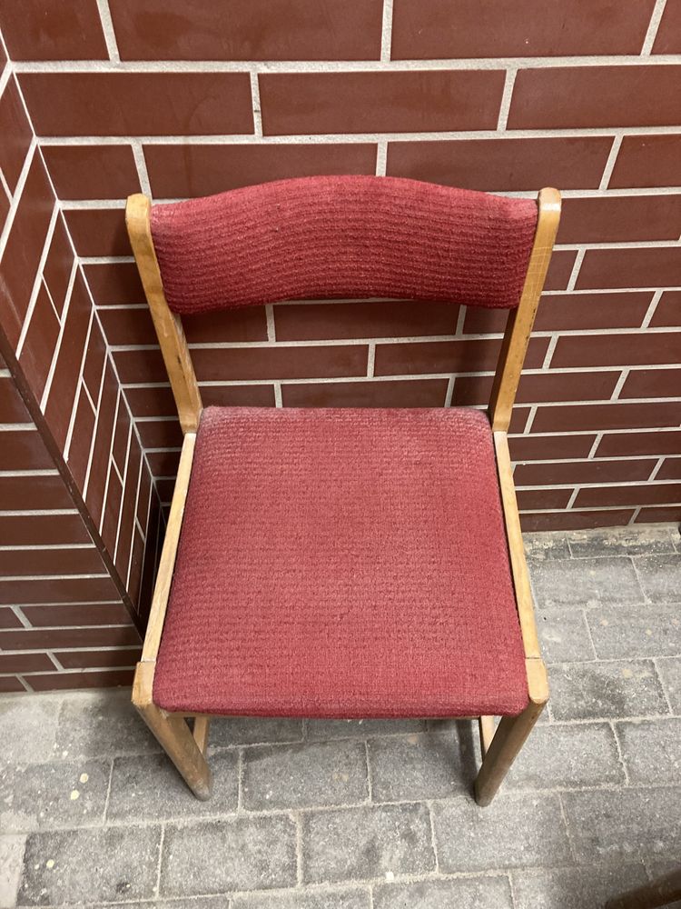 Krzesła vintage PRL do renowacji