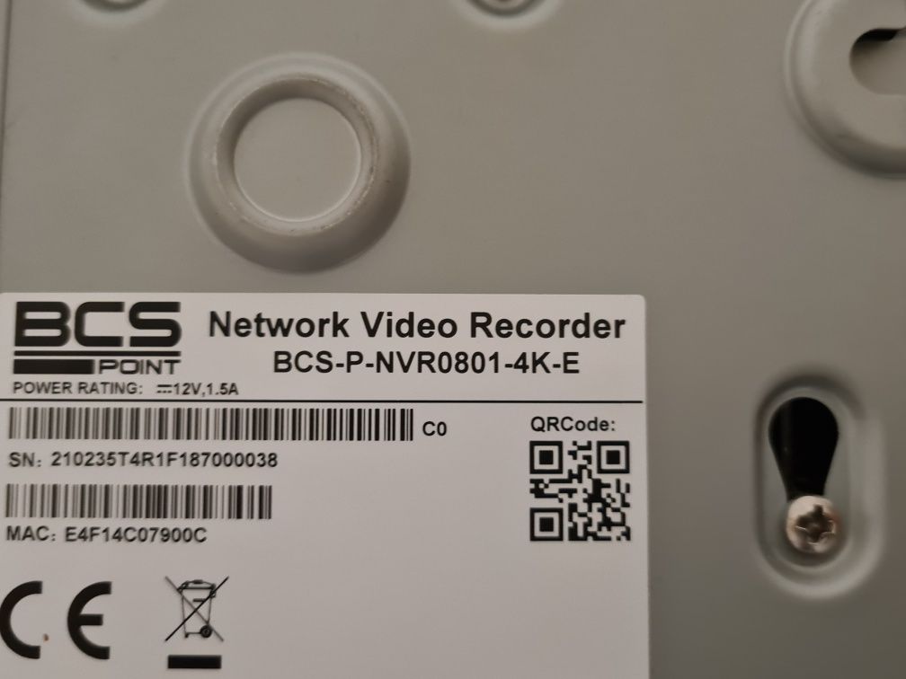 BCS-P-5623RSAP szybkoobrotowa kamera IP+rejestrator bcs-p-nvr0801-4k