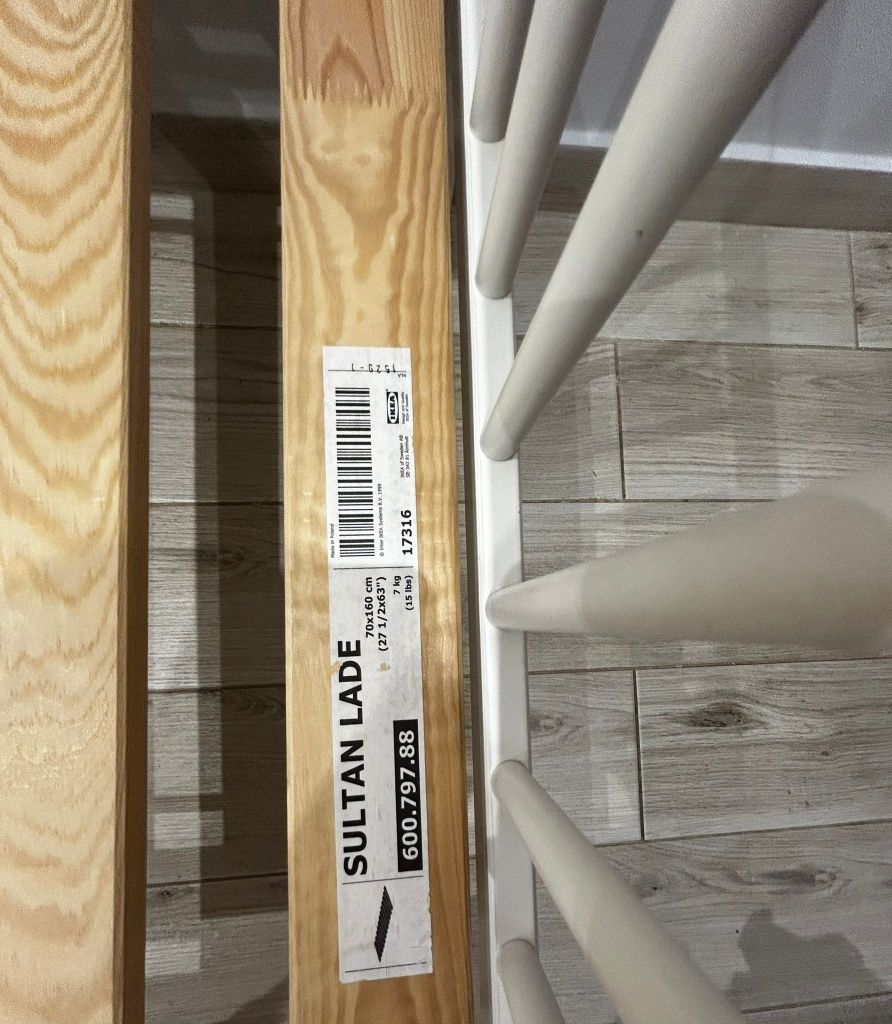 Łóżko  IKEA Gulliver 160x70 z materacem