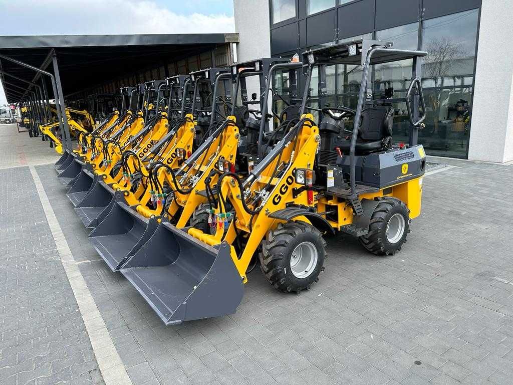 Ladowarka Günter Grossmann GG06 miniładowarka 600kg Perkins