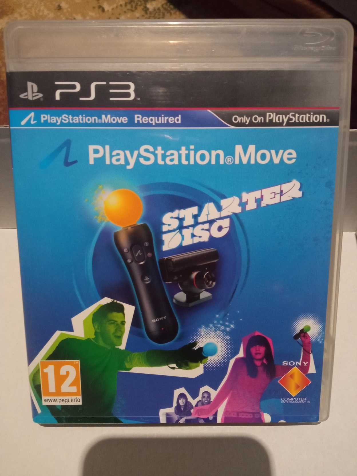 Gra STARTER DISC PS3 gry do move sports champions start party +Pudełko