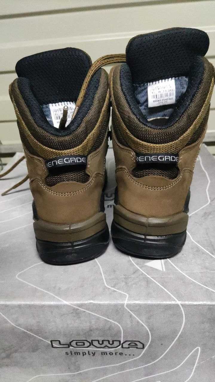 LOWA RENEGADE S GTX Mid Ws р.39. Коричневі. Нові. Оригінал.