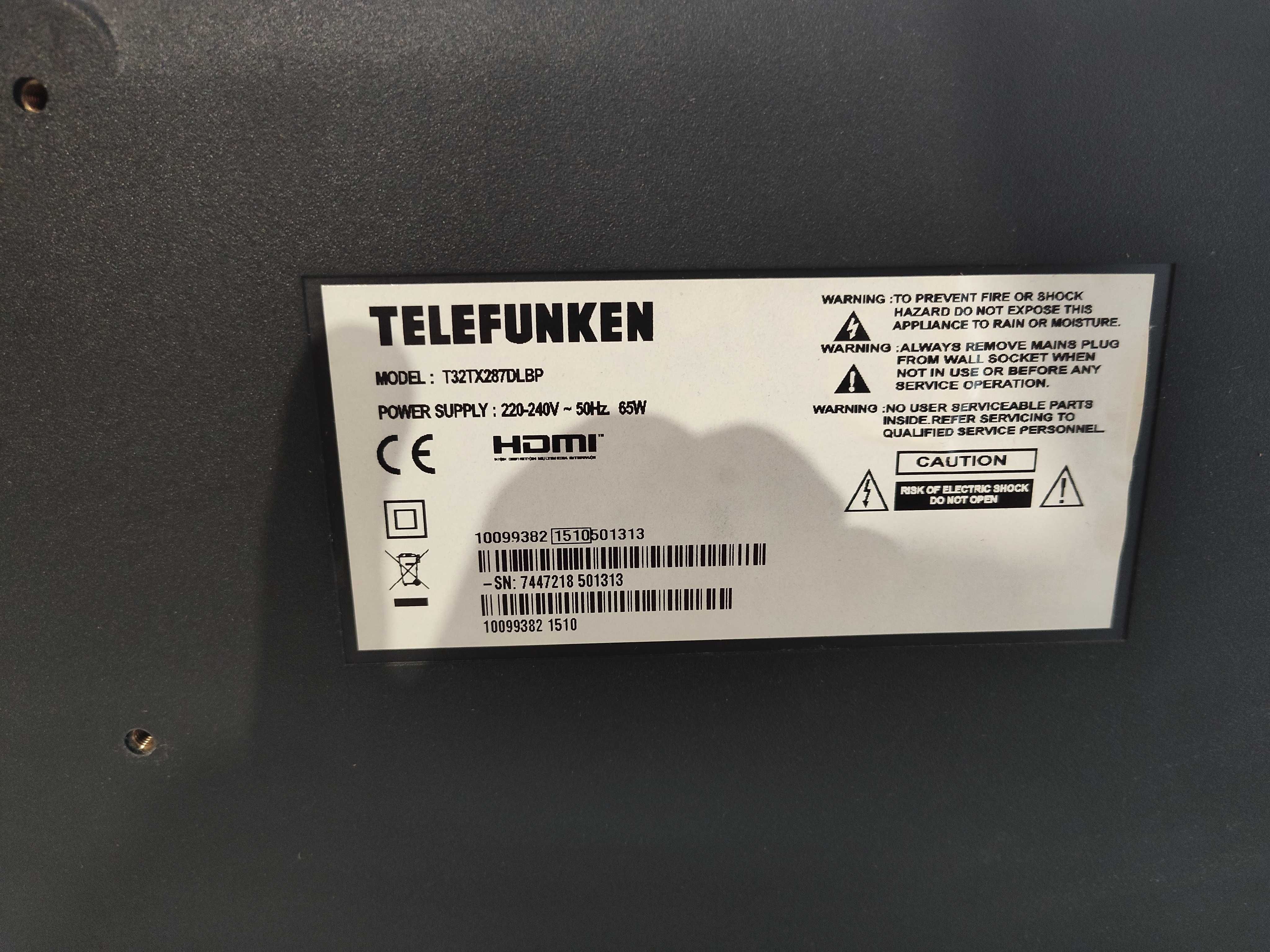 telewizor Telefunken T32TX287DLBP 32 cale