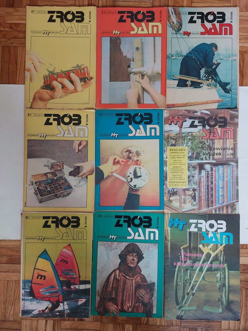 Magazyn ZRÓB SAM od '81 do '87