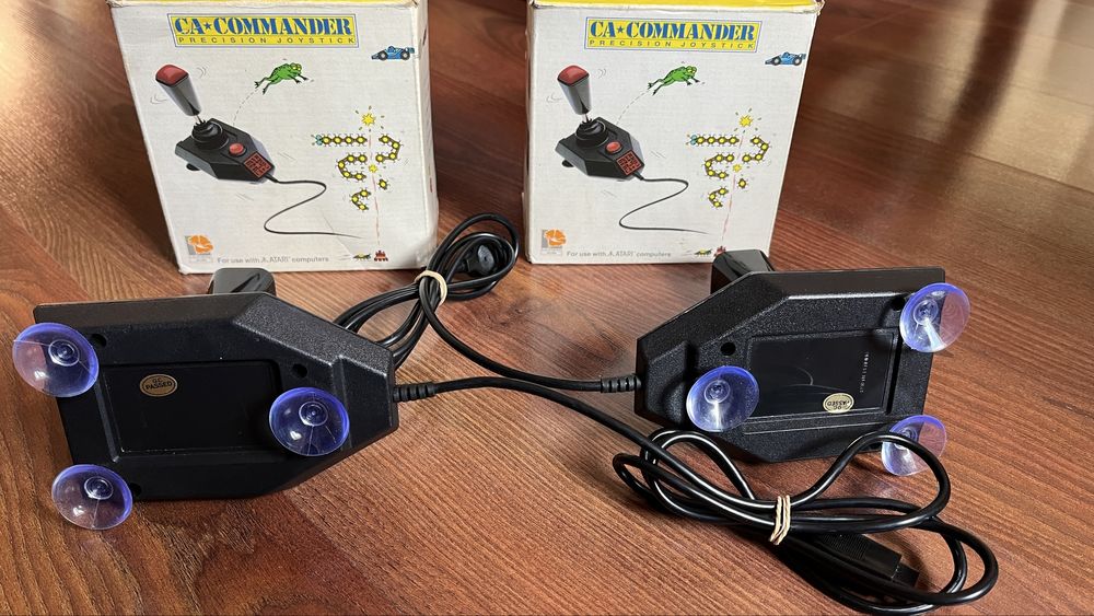 JOYSTICK CA Commander 2 szt. 9-pin do ATARI XL/XE/ST COMMODORE 64