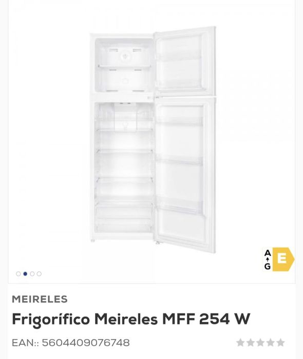 Vendo Frigorífico Meireles novo, ainda em caixa!