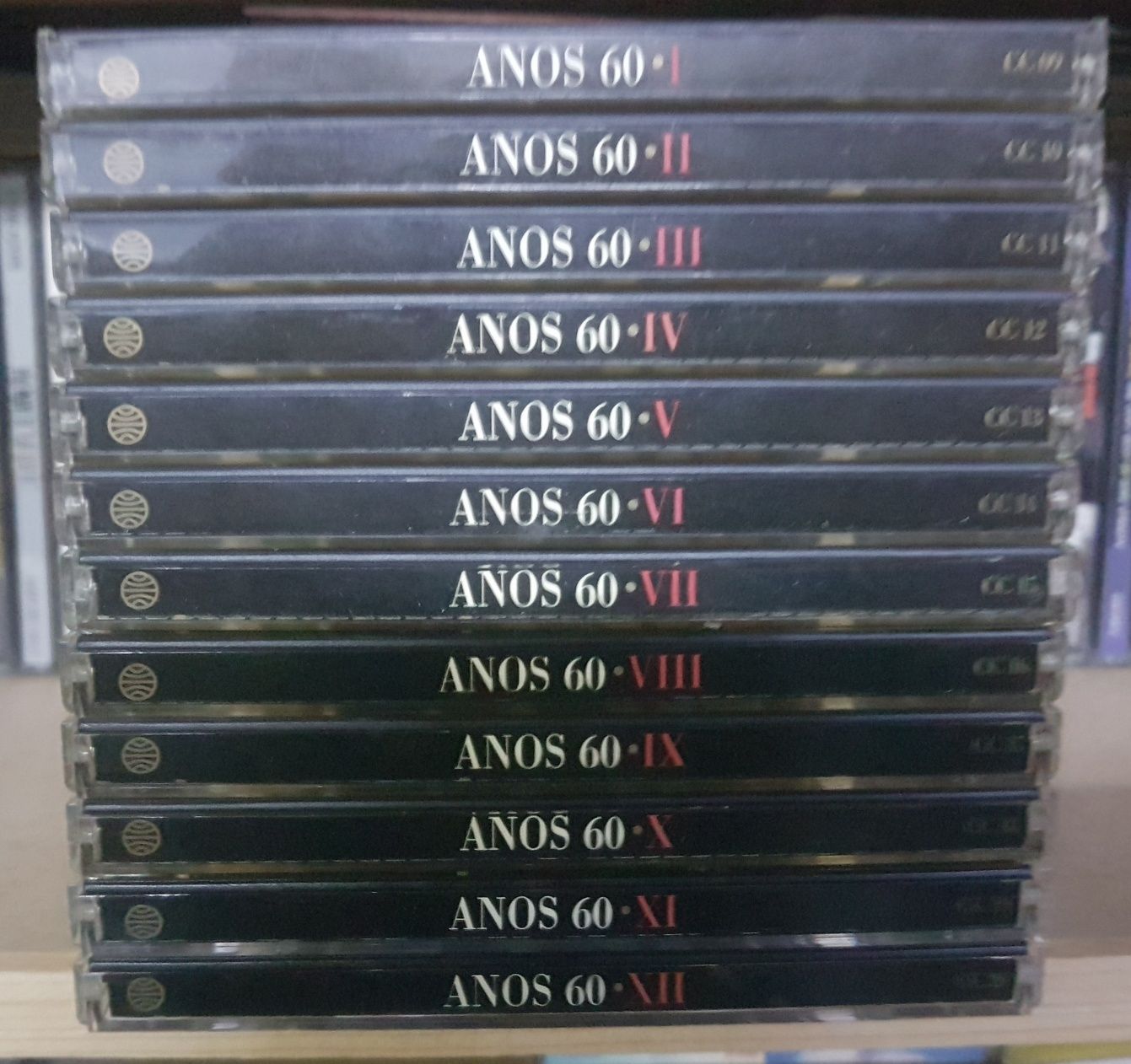 Cds-musica diversa do anos 50 aos anos 90