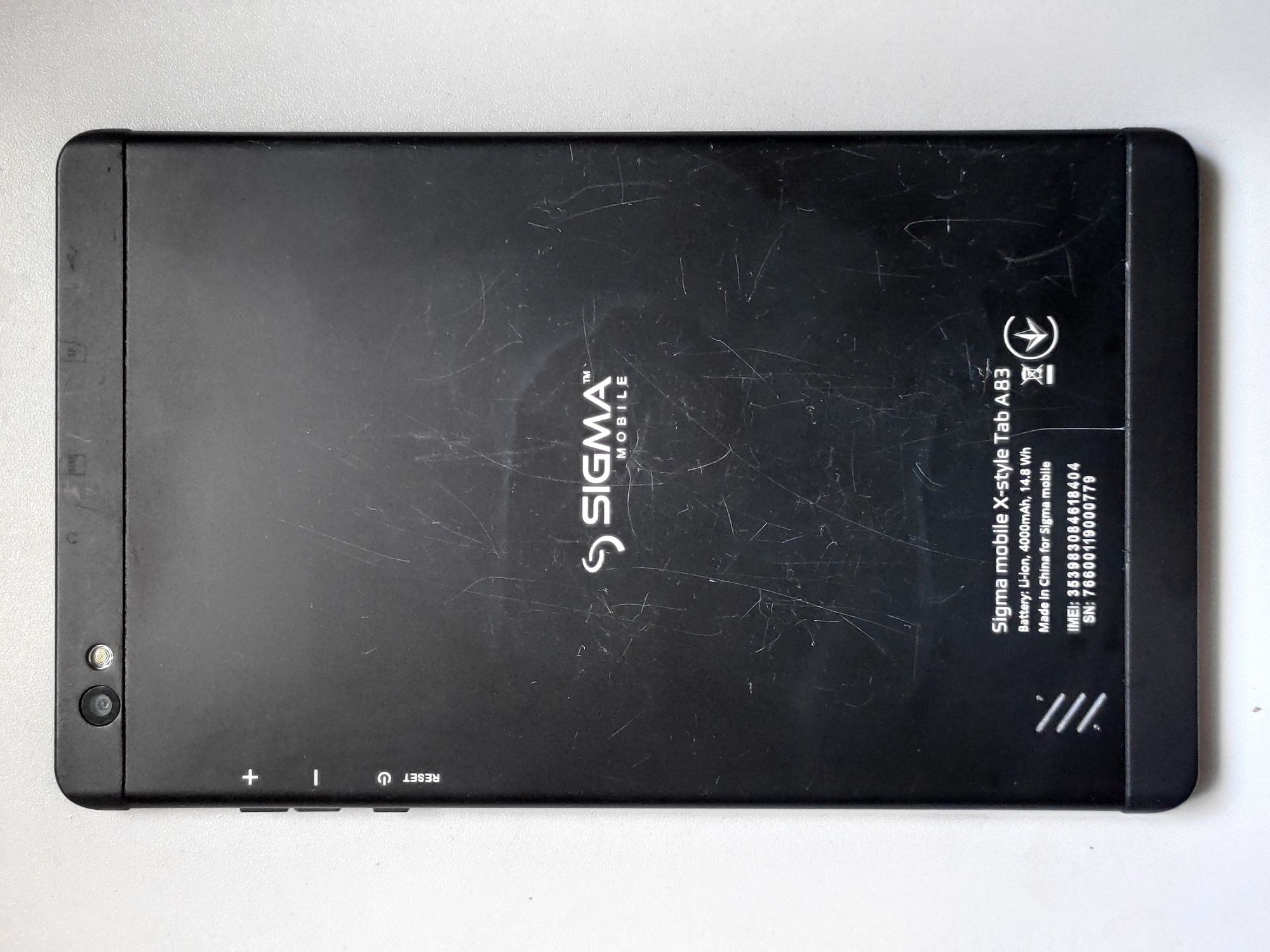 Sigma mobile X Style tab a 83