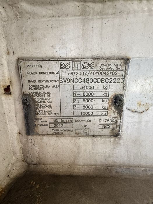 Продається бочка-цистерна BC-LDS NCX, 2012 р.