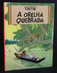 Livro BD Tintim A Orelha Quebrada Difusão Verbo