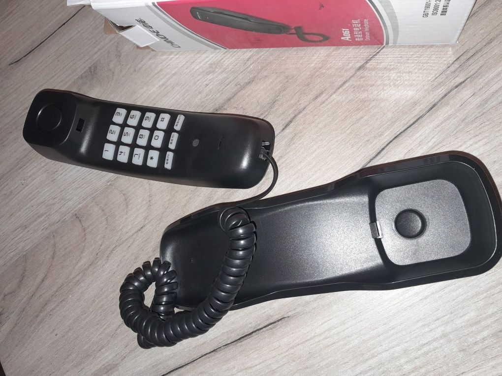 Telefon stacjonarny chino a061 czarny