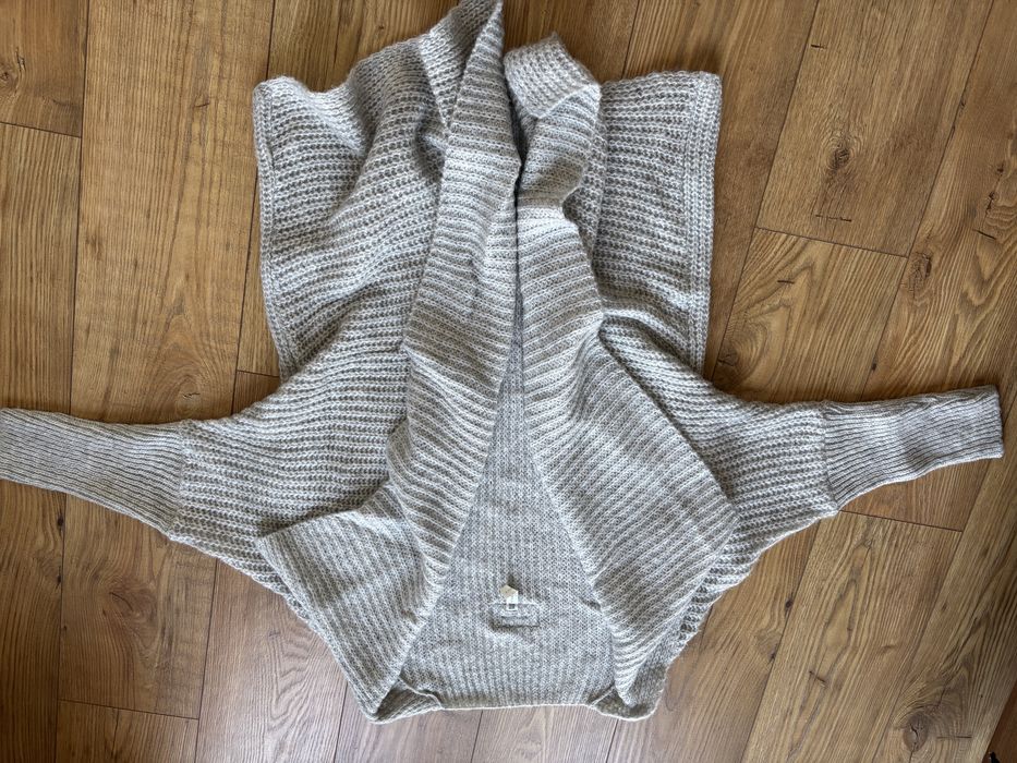 Kardigan szary polska produkcja nowy