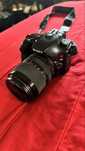 Maquina fotografica sony sl 65 com lente