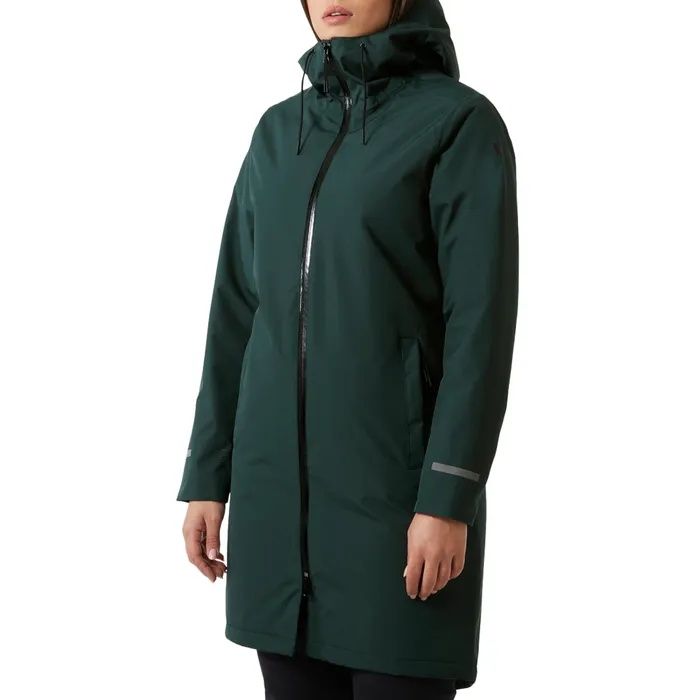 Оригінальний жіночий утеплений плащ/дощовик Helly Hansen. Жіночий плащ