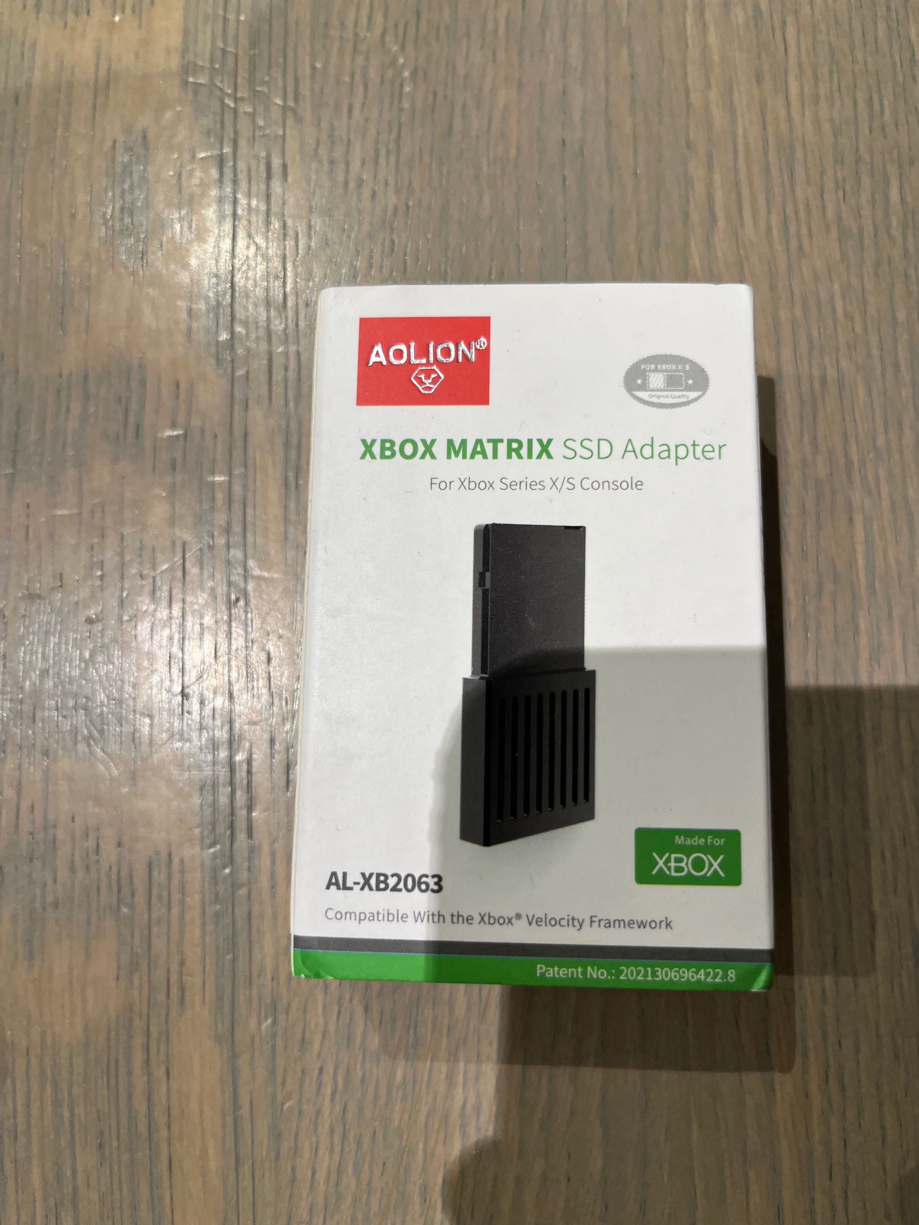 OKAZJA - Xbox matrix SSD Adapter - nowy
