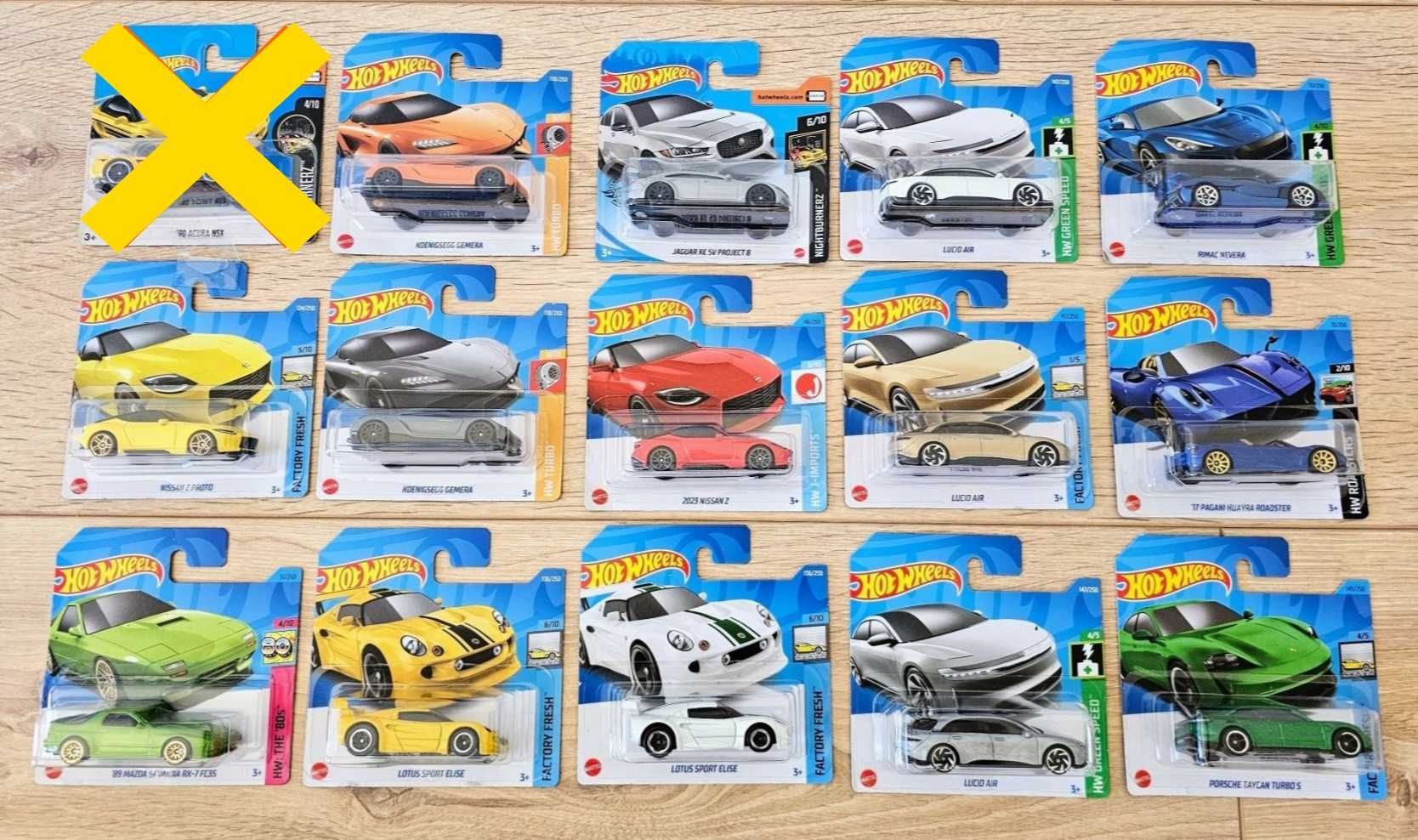 Miniaturas Hot Wheels