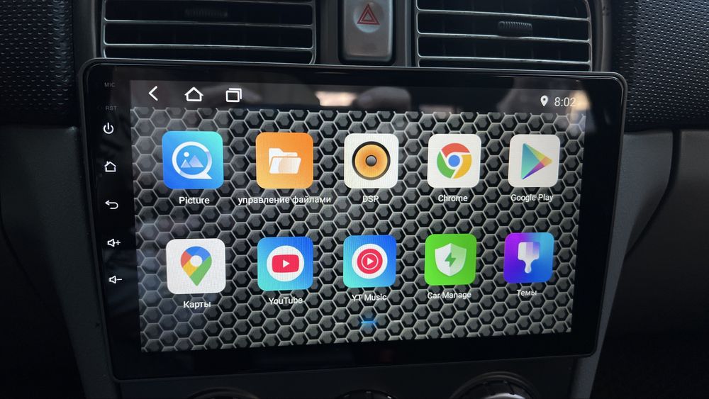 Андроид магнитофон 9дюймов 16гб 4ядра