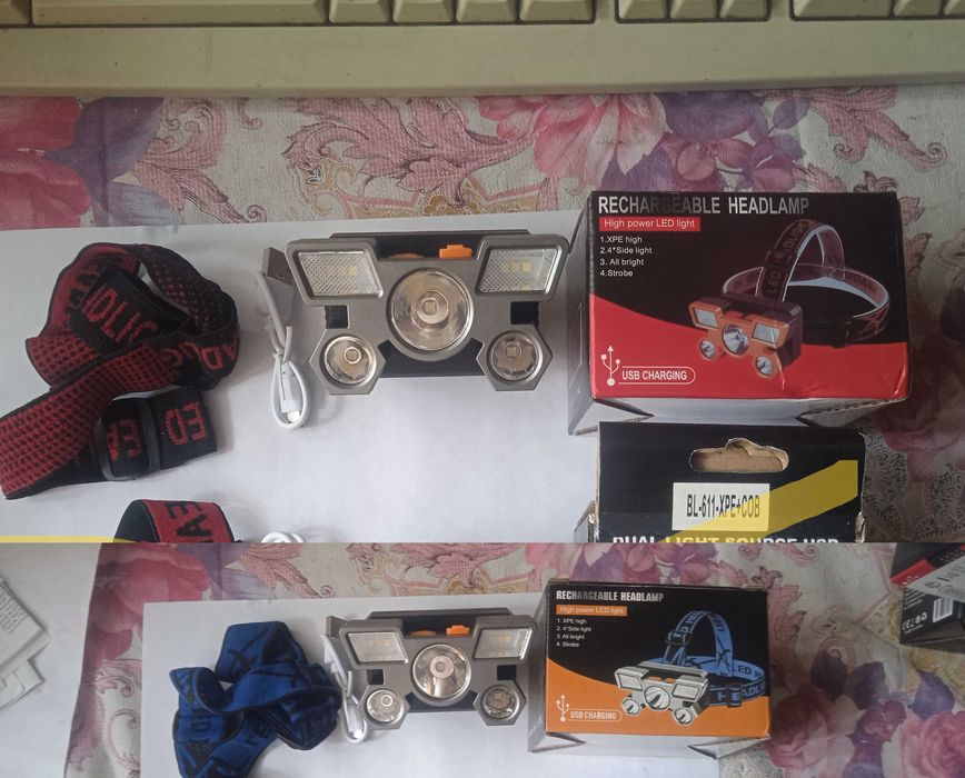 Фонарь налобный .