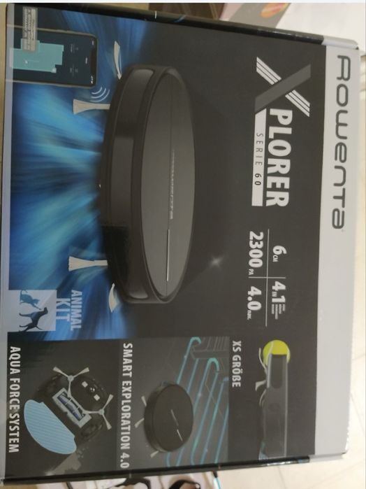 Aspirador Robô ROWENTA X-Plorer Serie 60 Animal Kit