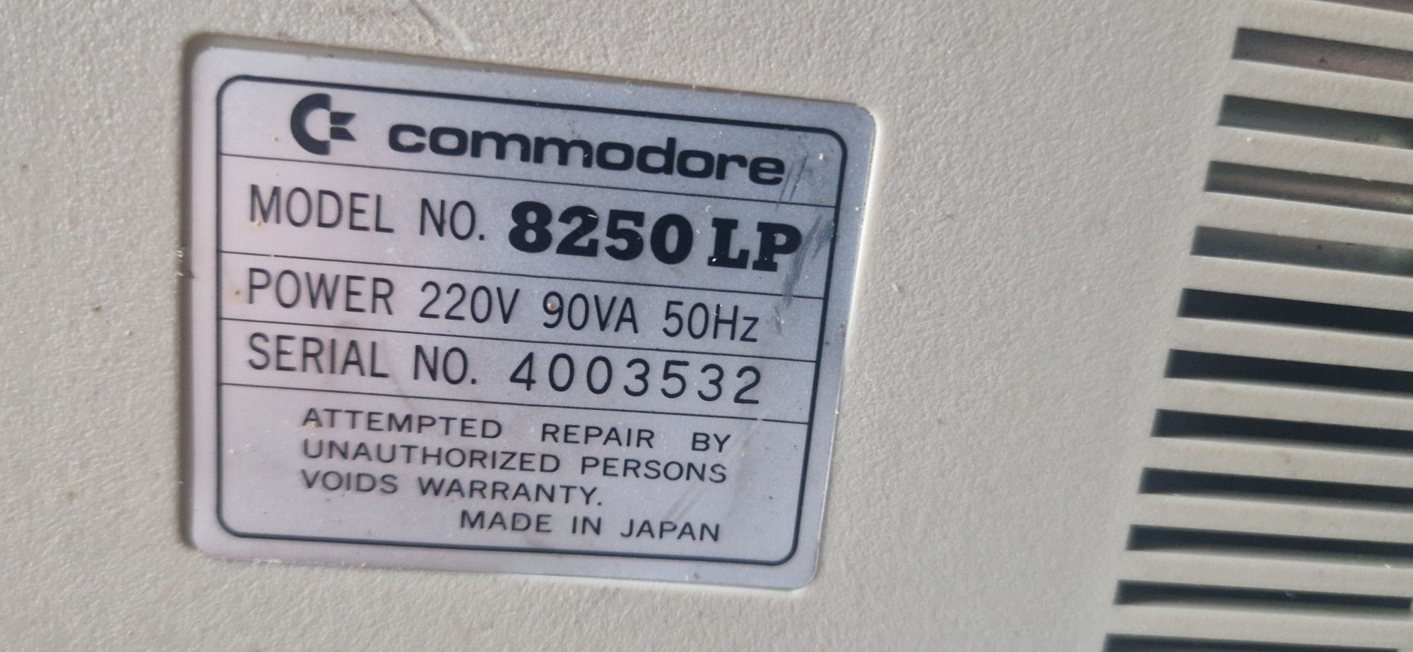 Stary kopmurer commodore