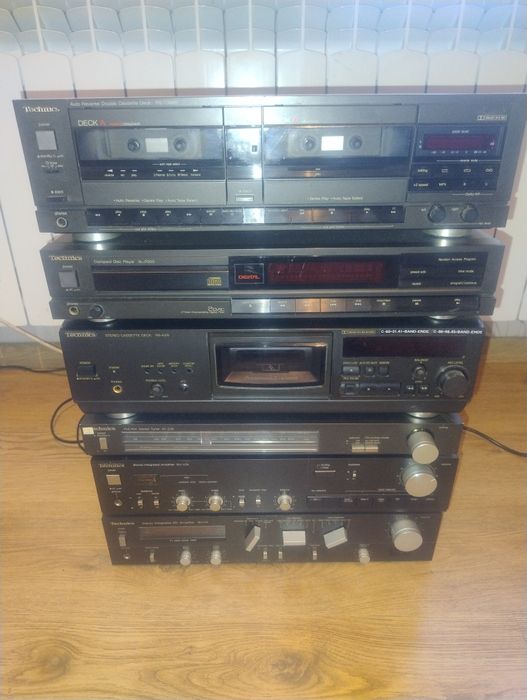 Wieża Technics duży zestaw
