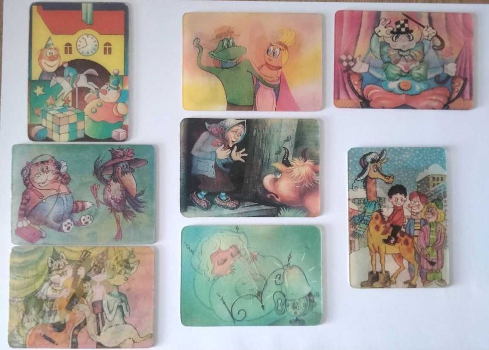 Календари переливные СССР переливні календарі