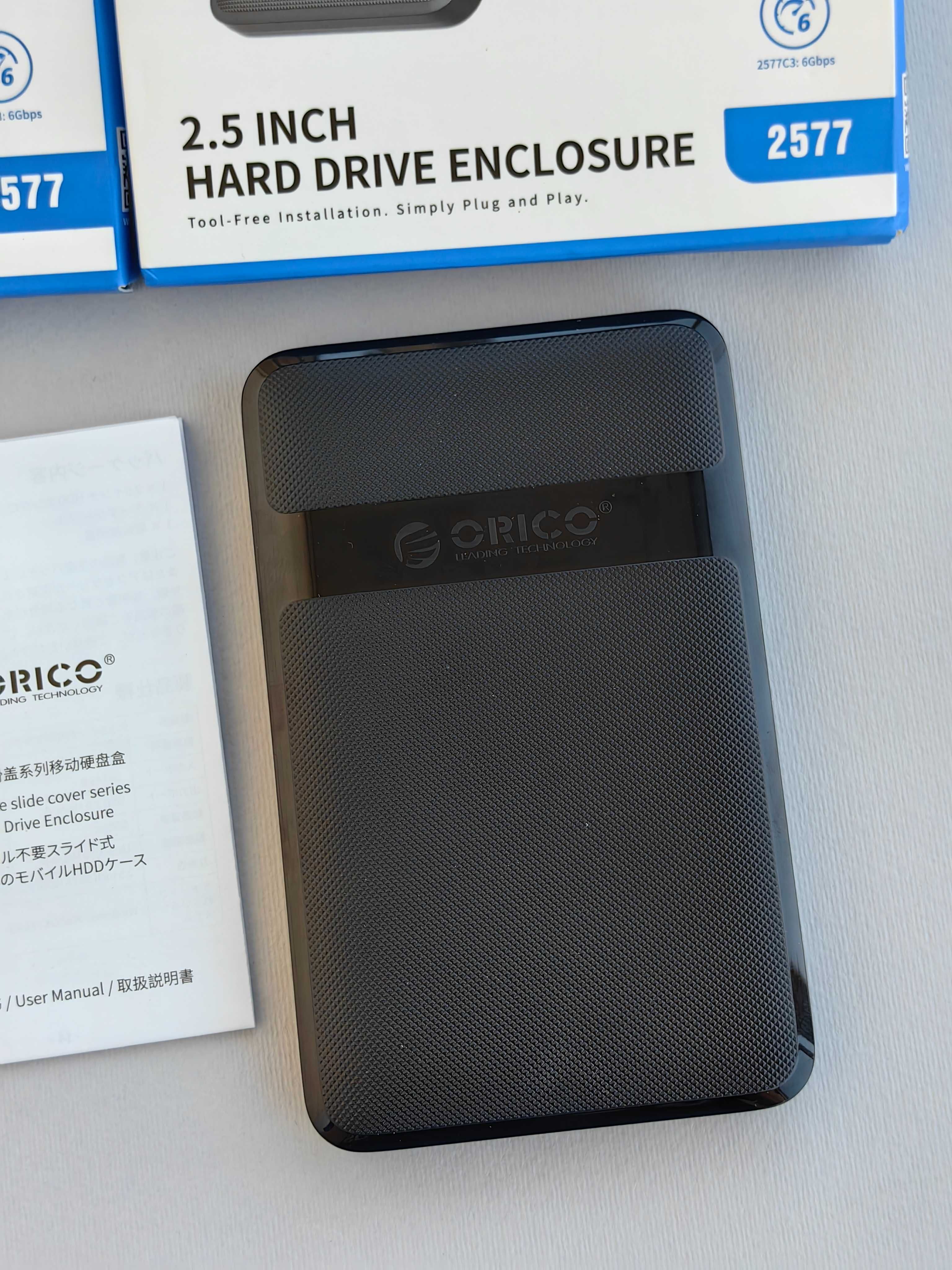 Внешний карман ORICO 2577U3-V1 для SSD/HDD 2.5" SATA - USB 3.0